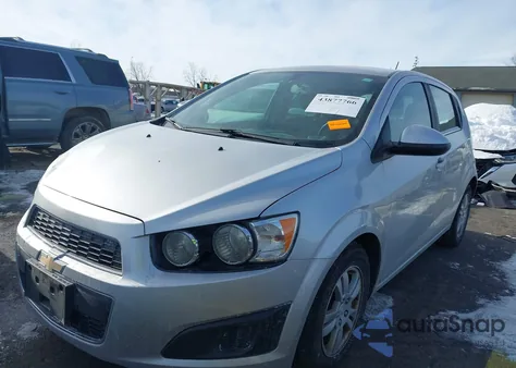 2015 Chevrolet Sonic Lt Auto from USA, damaged, VIN 1G1JC6SH1F4105593